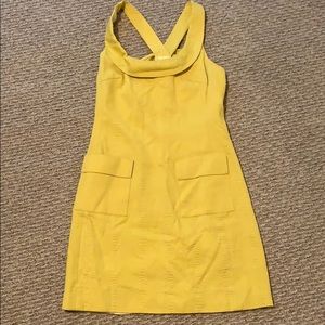 Trina Turk yellow dress
